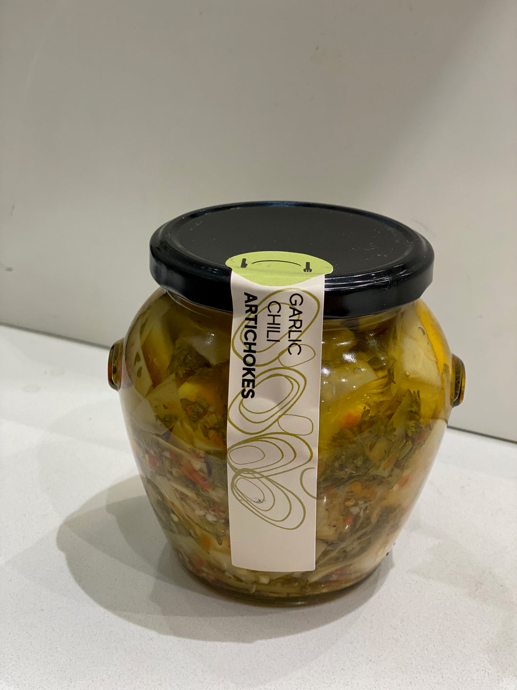 Garlic Marinated Artichokes